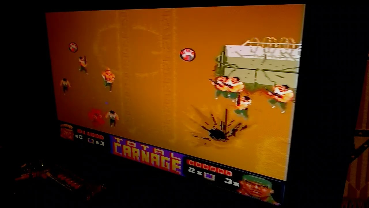 Amiga, Total Carnage CD32, 17927 points