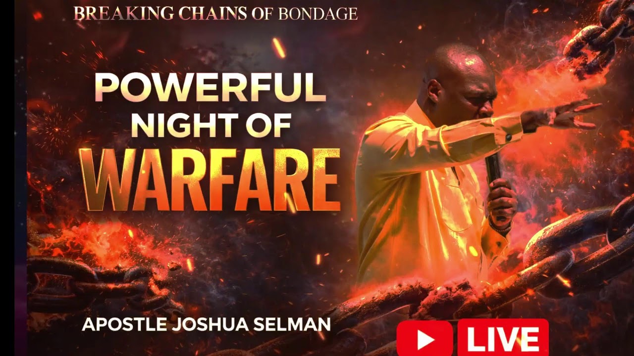 POWERFUL  MIDNIGHT WARFARE  DELIVERANCE PRAYERS WITH APOSTLE JOSHUA SELMAN