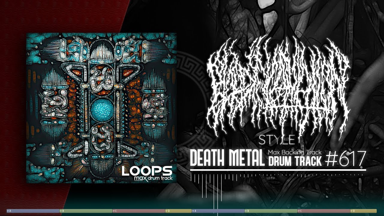 Death Metal Drum Track / Blood Incantation Style / 210 bpm