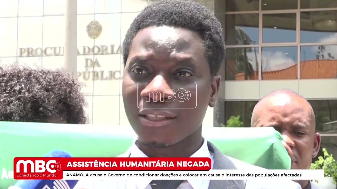 ANAMOLA ACUSA GOVERNO DE CONDICIONAR DOAÇÕES E COLOCAR EM CAUSA O INTERESSE DAS POPULAÇÕES AFECTADAS