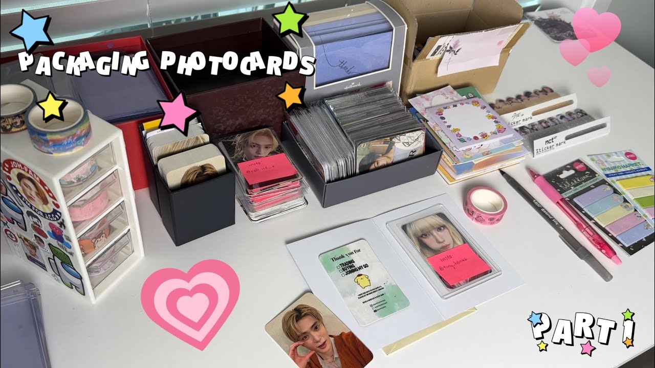 Packaging Kpop Photocard Sales – Part 1 ✨