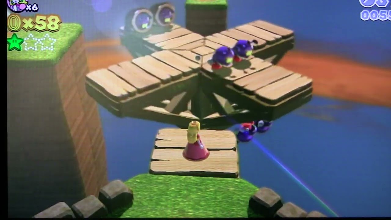5-4 Super Mario 3D World  | Calm No Commentary Gameplay