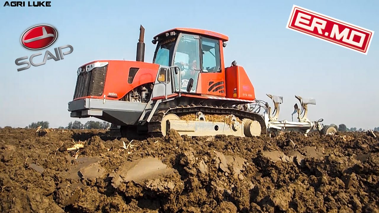 Scaip Warrior STX-330 & Er.Mo FSV3 | Plowing | Aratura | Iron Crawlers