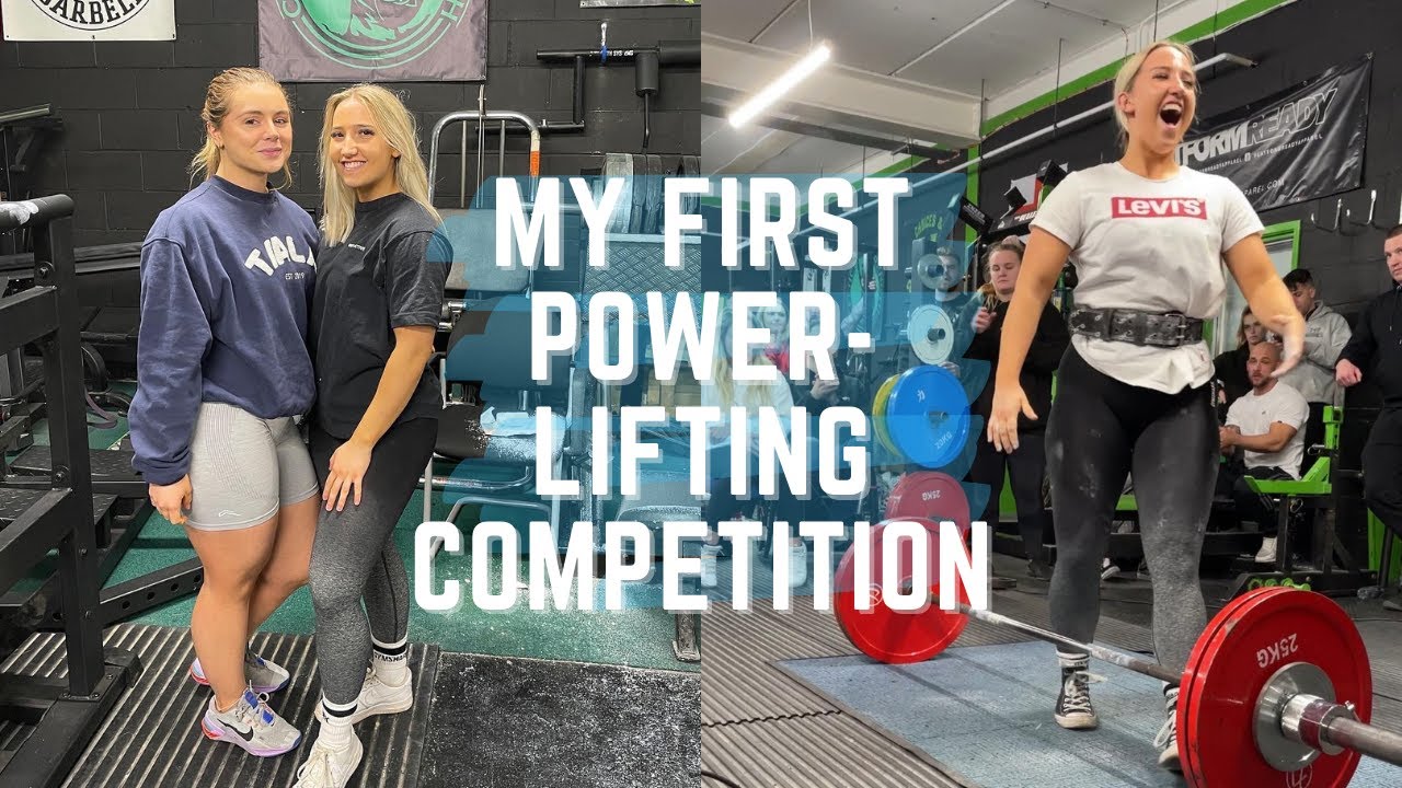 FIRST POWERLIFTING COMPETITION | BTS vlog, advice, prep | BethFit