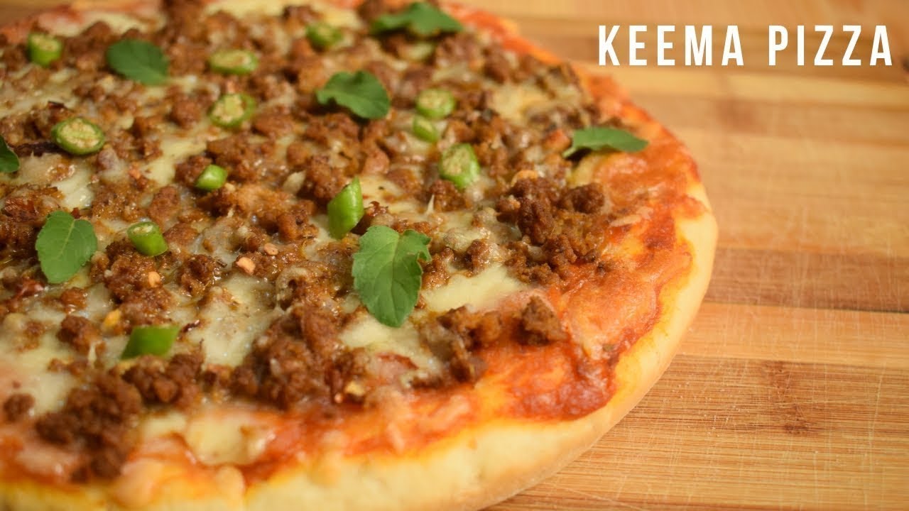 కీమా పిజ్జా | Non-Veg Pizza | Mutton Keema Pizza Telugu Recipe | Cook with Uma |