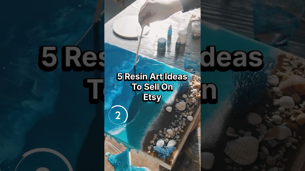 5 Resin Art ideas To Sell On Etsy