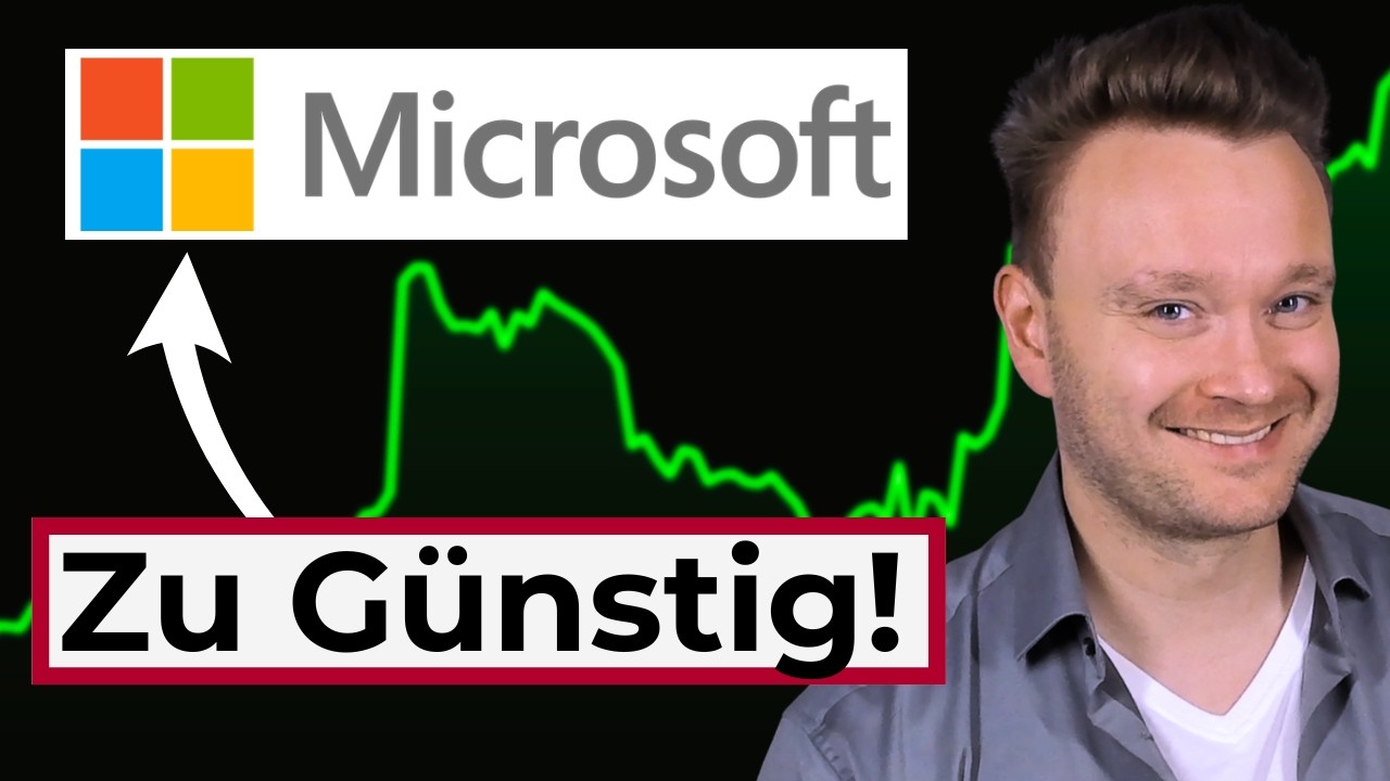 Microsoft Aktie: Alle warten - ich KAUFE!