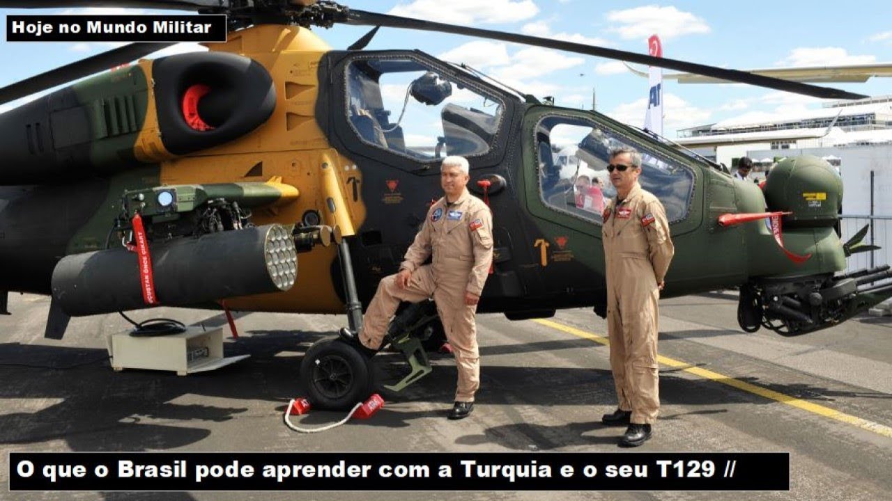 O que o Brasil pode aprender com a Turquia e o seu T129 ATAK
