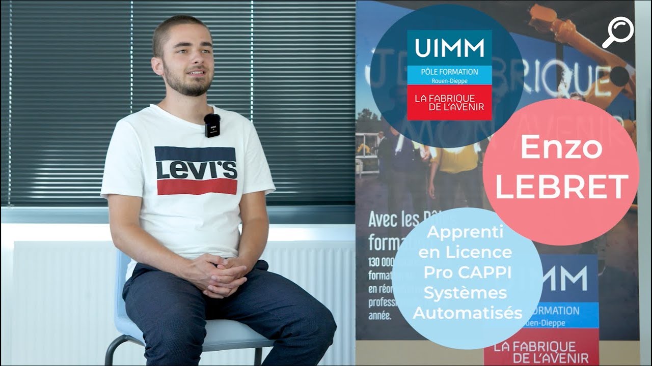 Enzo LEBRET, Apprenti en LICENCE PRO CAPPI Systèmes Automatisés !