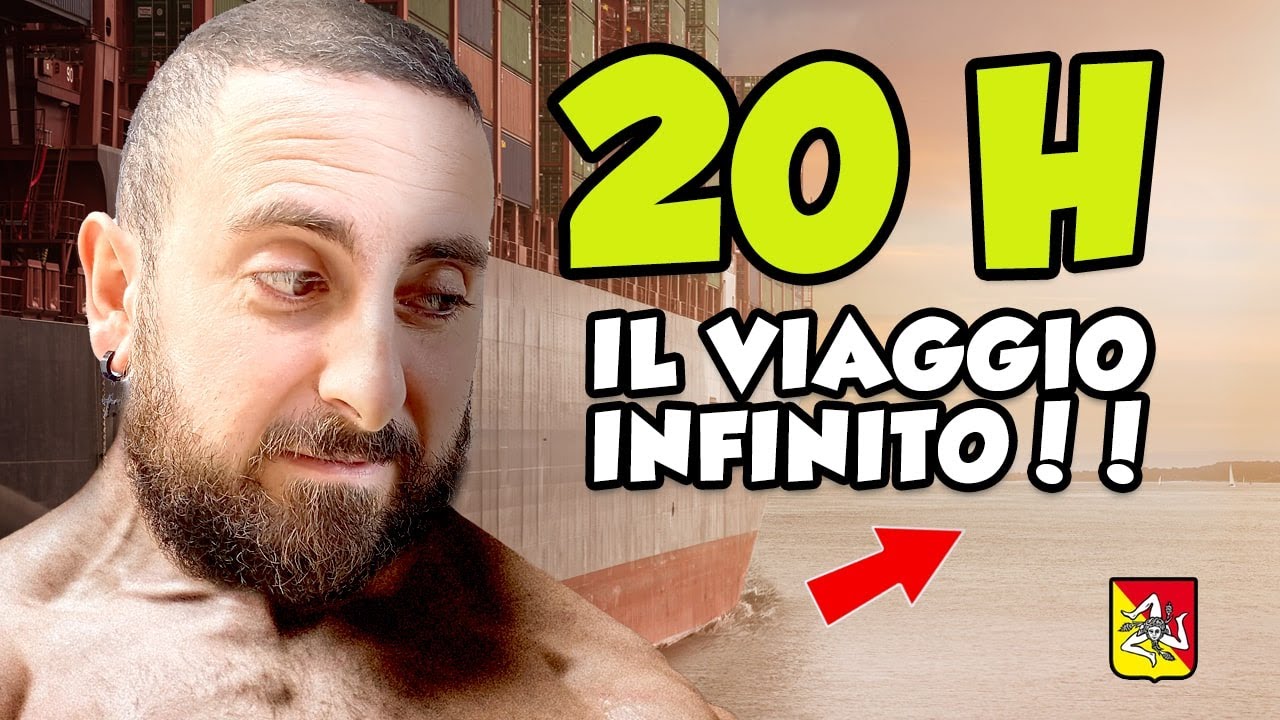 L'infinito viaggio in NAVE da Palermo a Genova per arrivare a VARESE!