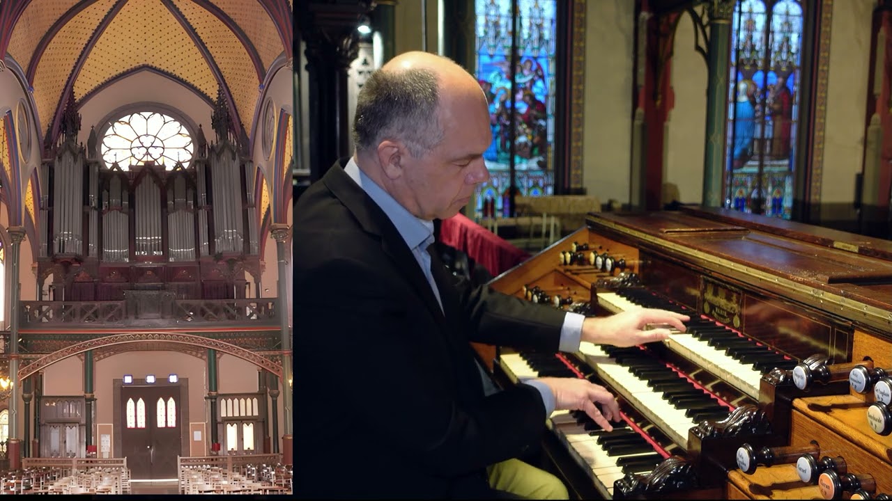 C. Franck Pièce héroique - Vincent Rigot, l'orgue Merklin de l'église Saint-Eugène, Paris IX