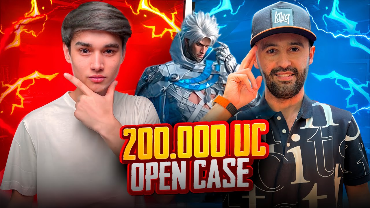 200.000 UC LIK OPEN CASE YANGI ULTIMATE VA HONOR FAYOZOV & LAZİZ 