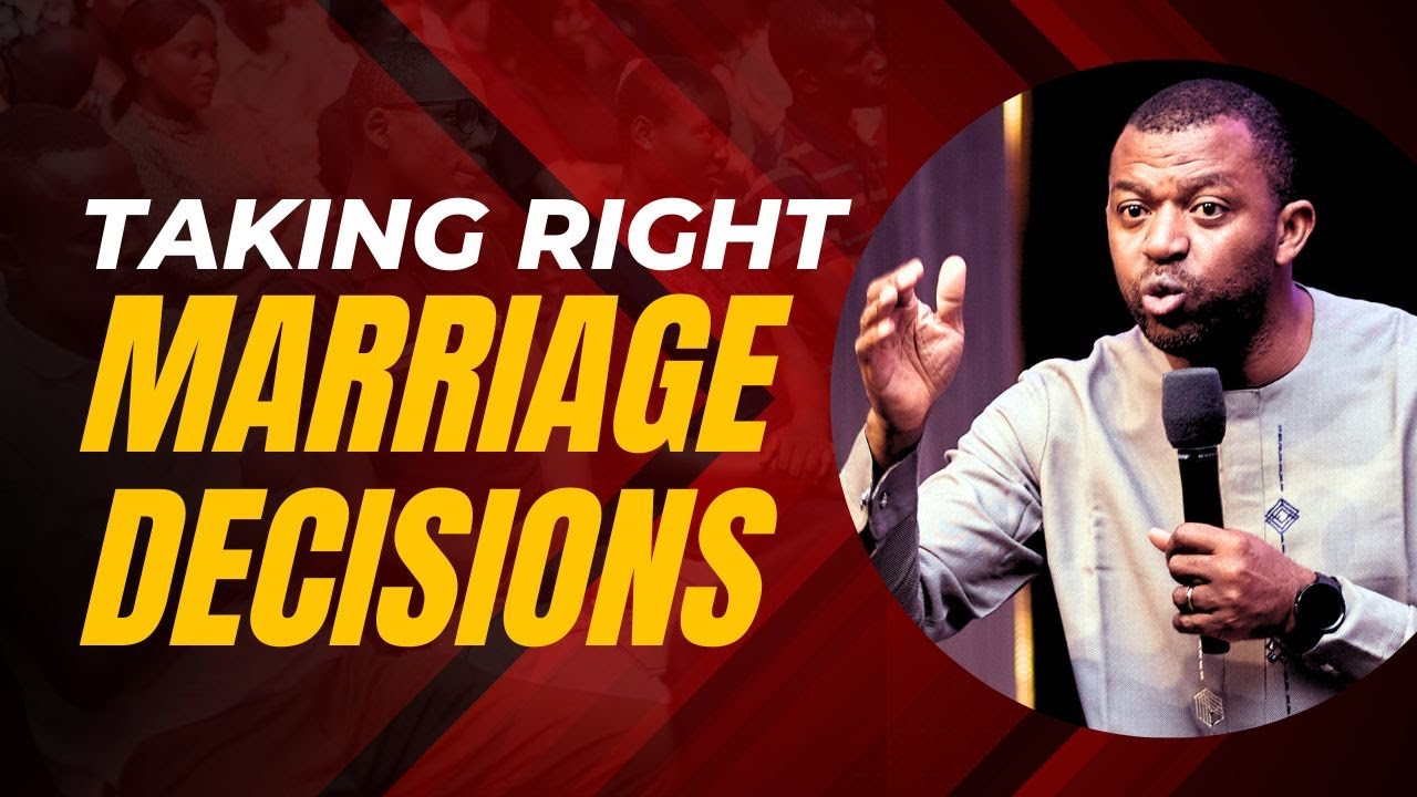 Male & Female 52 - Taking right marriage decisions || Apostle Gideon Odoma