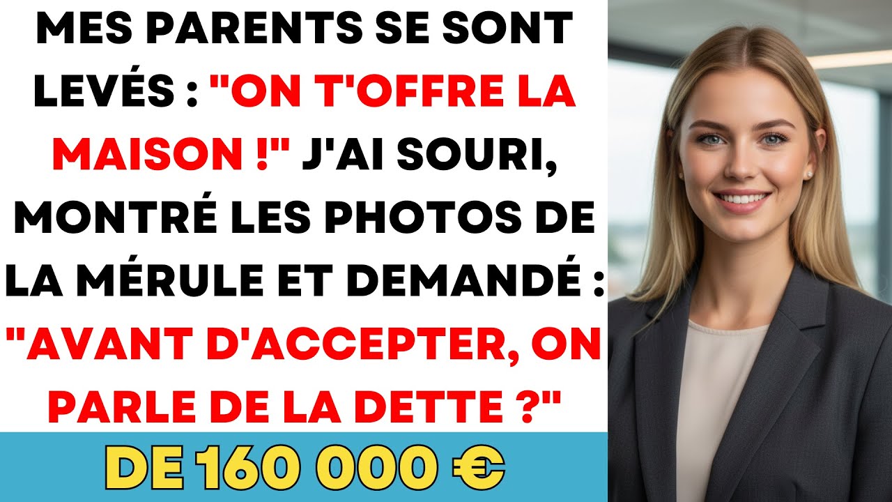 Mes Parents M'ont Offert La Maison Familiale Au D&icirc;ner&mdash;Puis Ont Essay&eacute; De Me Refiler 160k&euro; De Dettes.