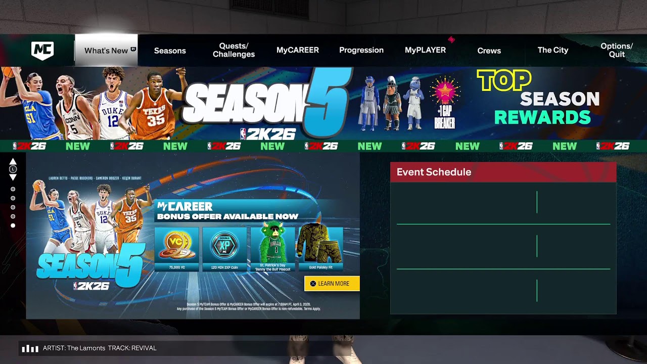 NBA 2K26 LIVE 54.6% TO VET 1