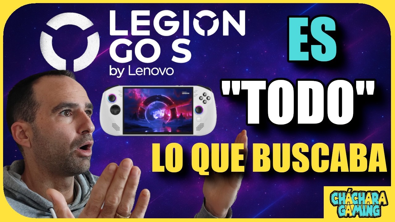 LENOVO LEGION GO S es TODO lo que BUSCABA tras cambiarla por Steam deck 