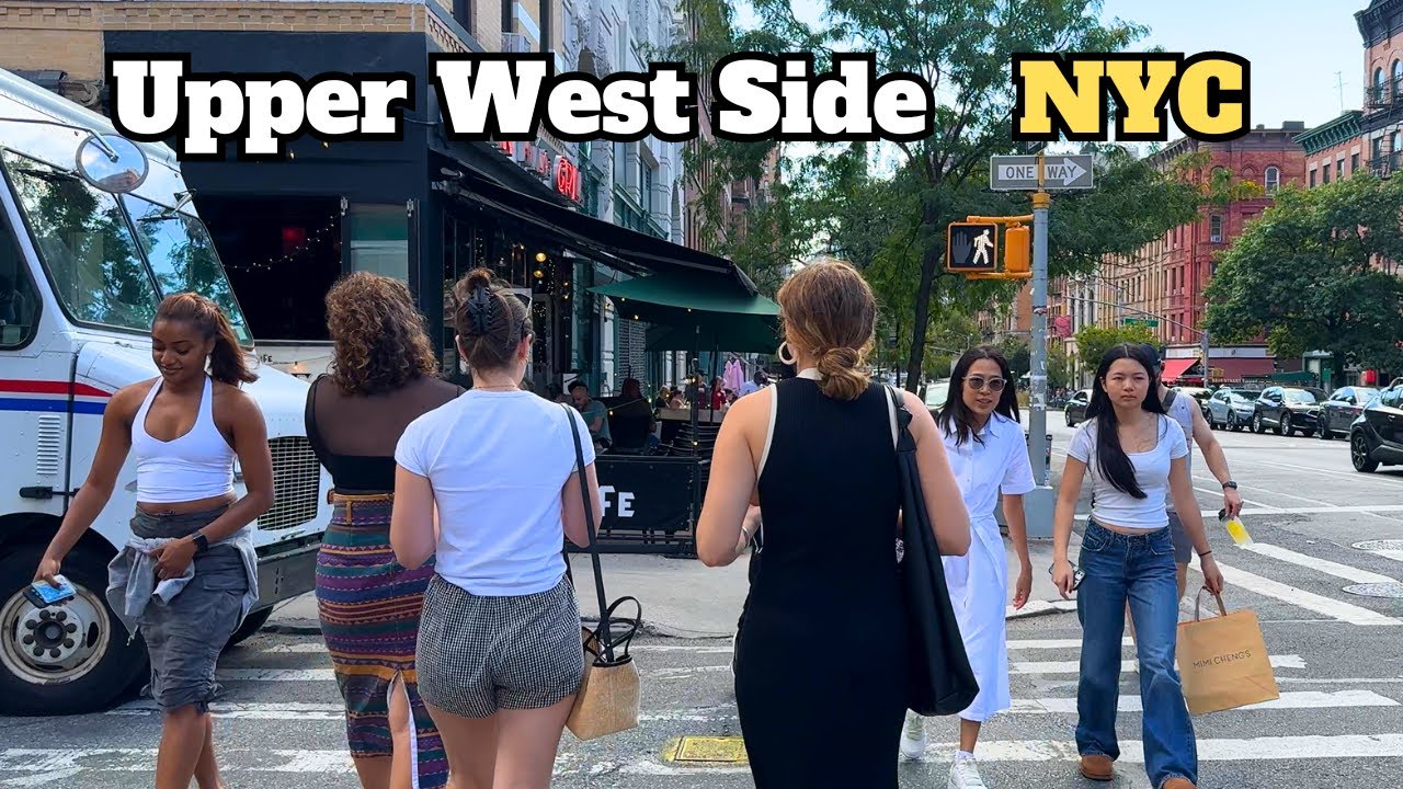 Upper West Side of Manhattan. Vibrant NYC Walking Tour, New York #travel #walking #newyork