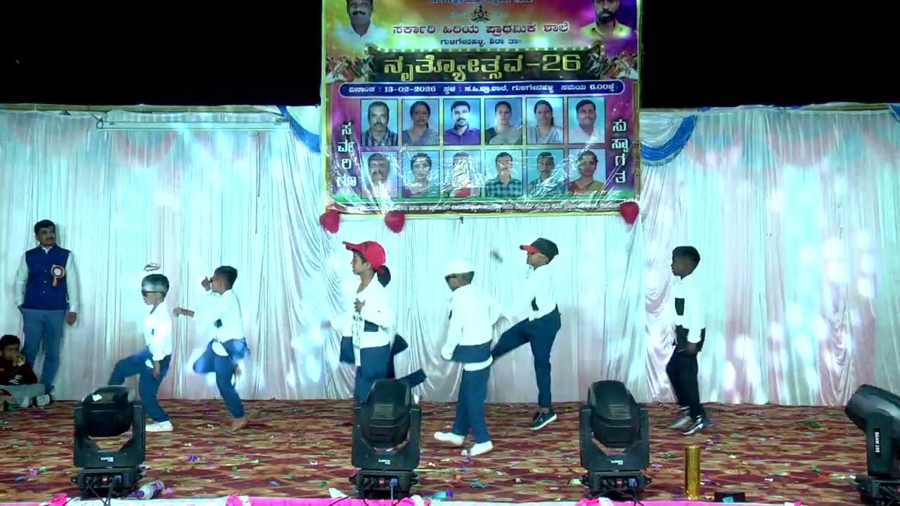 NRUTHYOTSAVA-26 GHPS GULIGENAHALLI, 3rdstd boys🔥🏆❤️