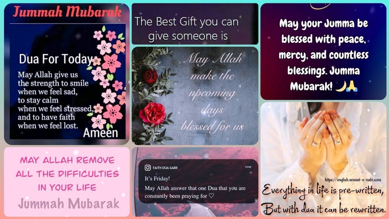 New jumma mubarak status 2026 | Jumma Mubarak quotes | Jummah Mubarak Islamic quotes 