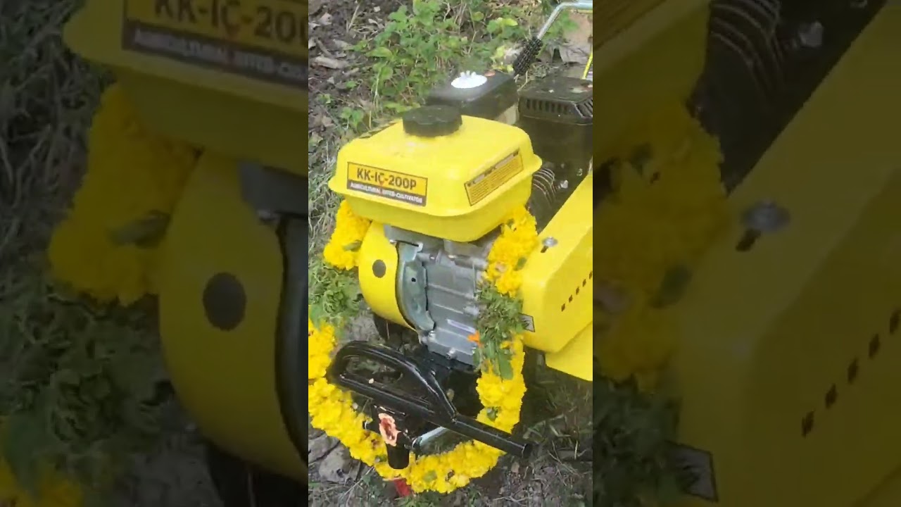 kisan Kraft POWER WEEDER 5 HP PETROL ENGINE. kk- ic- 200p