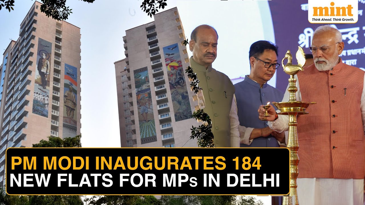 Over 180 MPs Can Now Opt For New Flats With 5,000 Sq. Feet Area, Modern Amenities | Watch