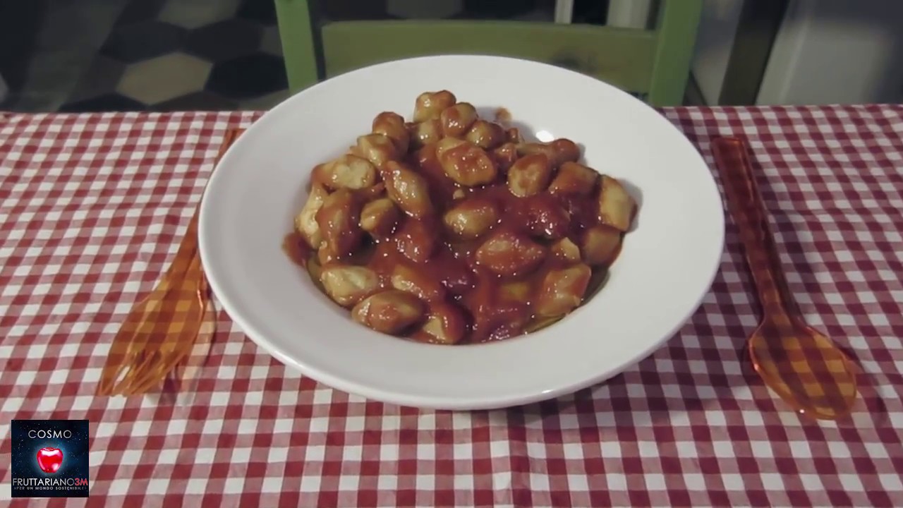 CARPOTECNIA - Ricetta GNOCCHI DI PLATANO - Cosmo Fruttariano