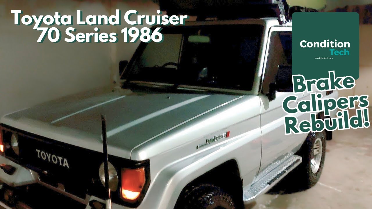 Toyota Land Cruiser RKR 70 Series | Brake Calipers Restoration