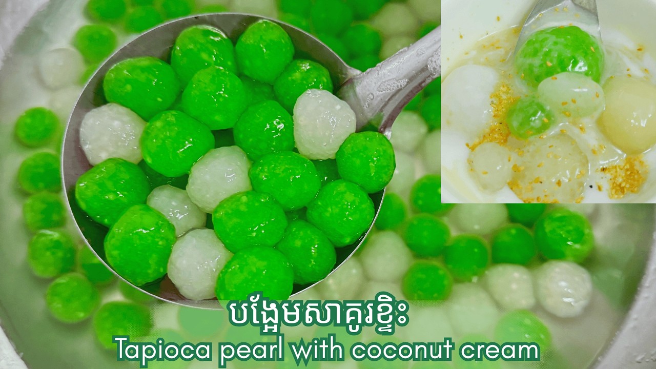 Creamy Tapioca Pearls Dessert with Coconut Cream – Easy Homemade Sweet Treat