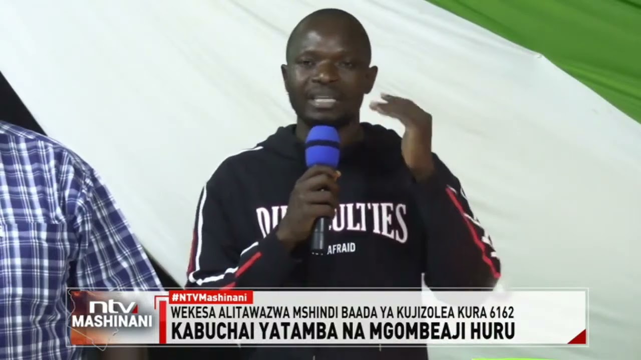 Kabuchai: Mgombea huru Eric Wekesa ndiye mwakilishi wadi mpya