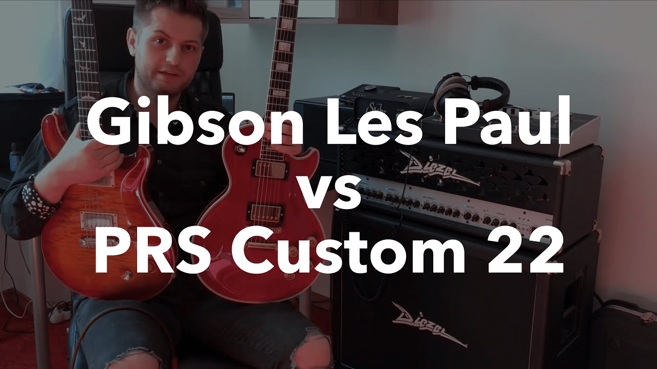 PRS Custom 22 vs Gibson Les Paul Custom