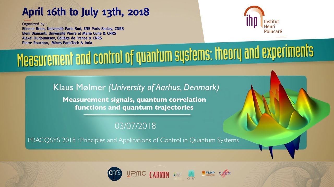 Measurement signals, quantum correlation functions and quantum trajectories