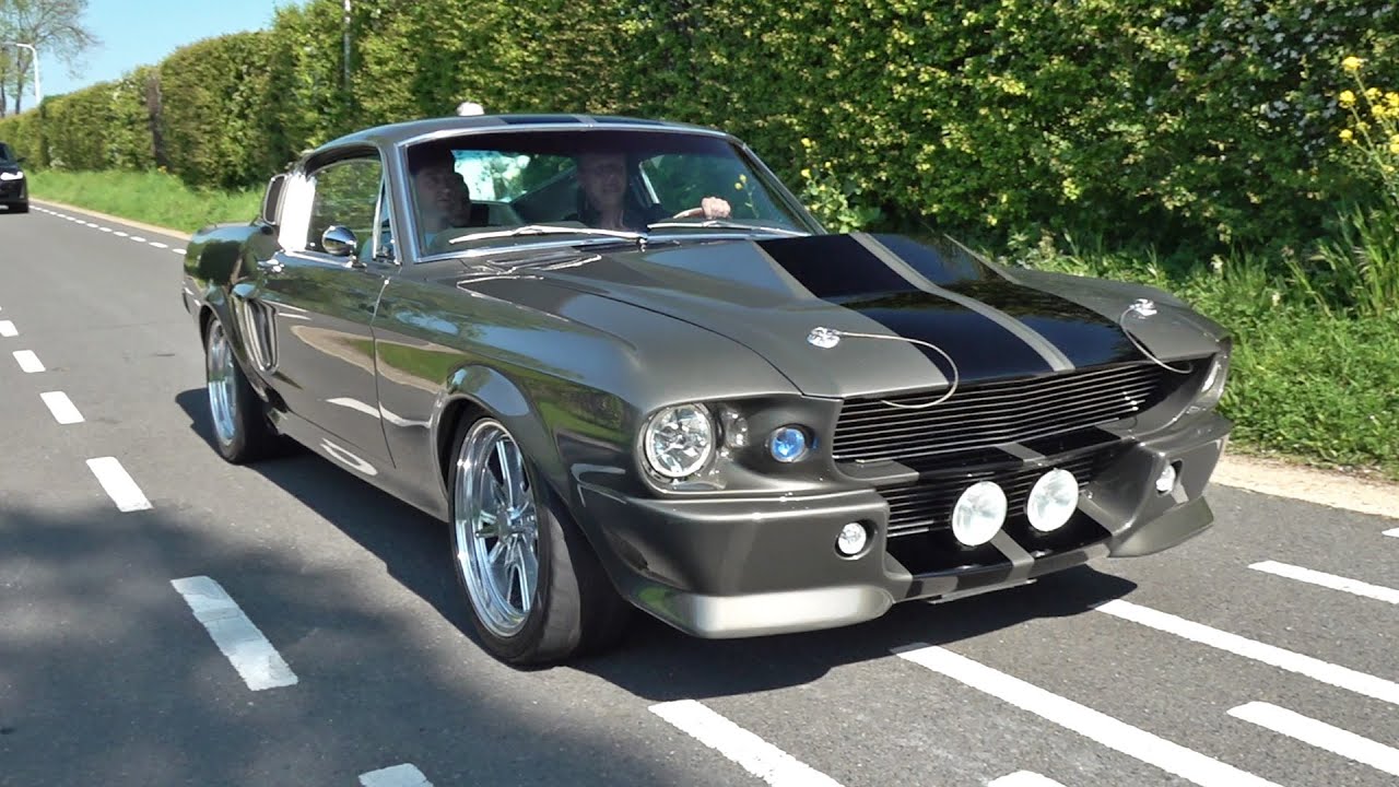 Classic Cars Accelerating! Shelby GT500 Eleanor, 300SL, GTA 1300 Junior, Oldsmobile 88, Ferrari 308
