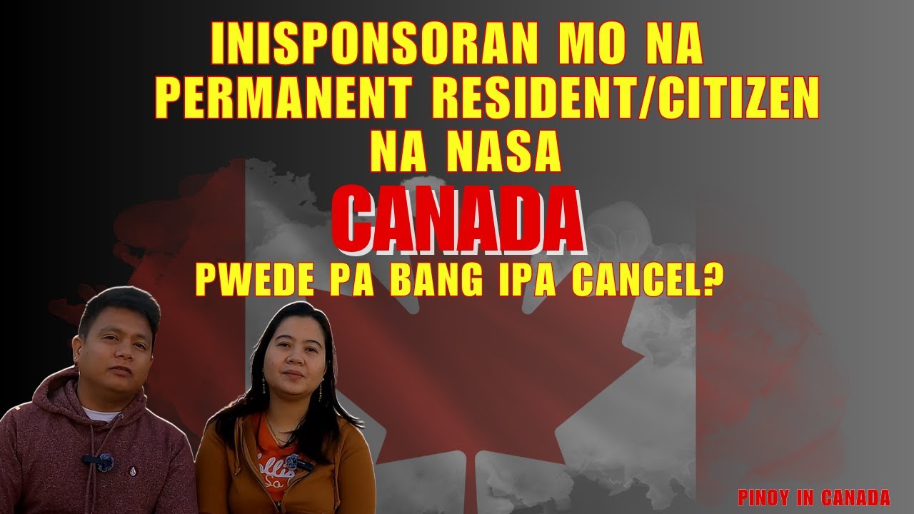 Pwede bang bawiin ang sponsorship kahit approved na?#arpeetv #pinoylifeincanada #ofwcanada