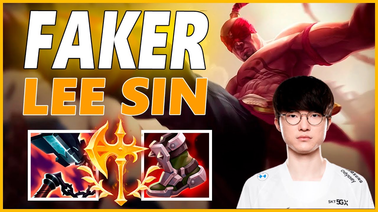⚡FAKER LEE SIN JUNGLE GAMEPLAY⚡SEASON 12 LEAGUE OF LEGENDS