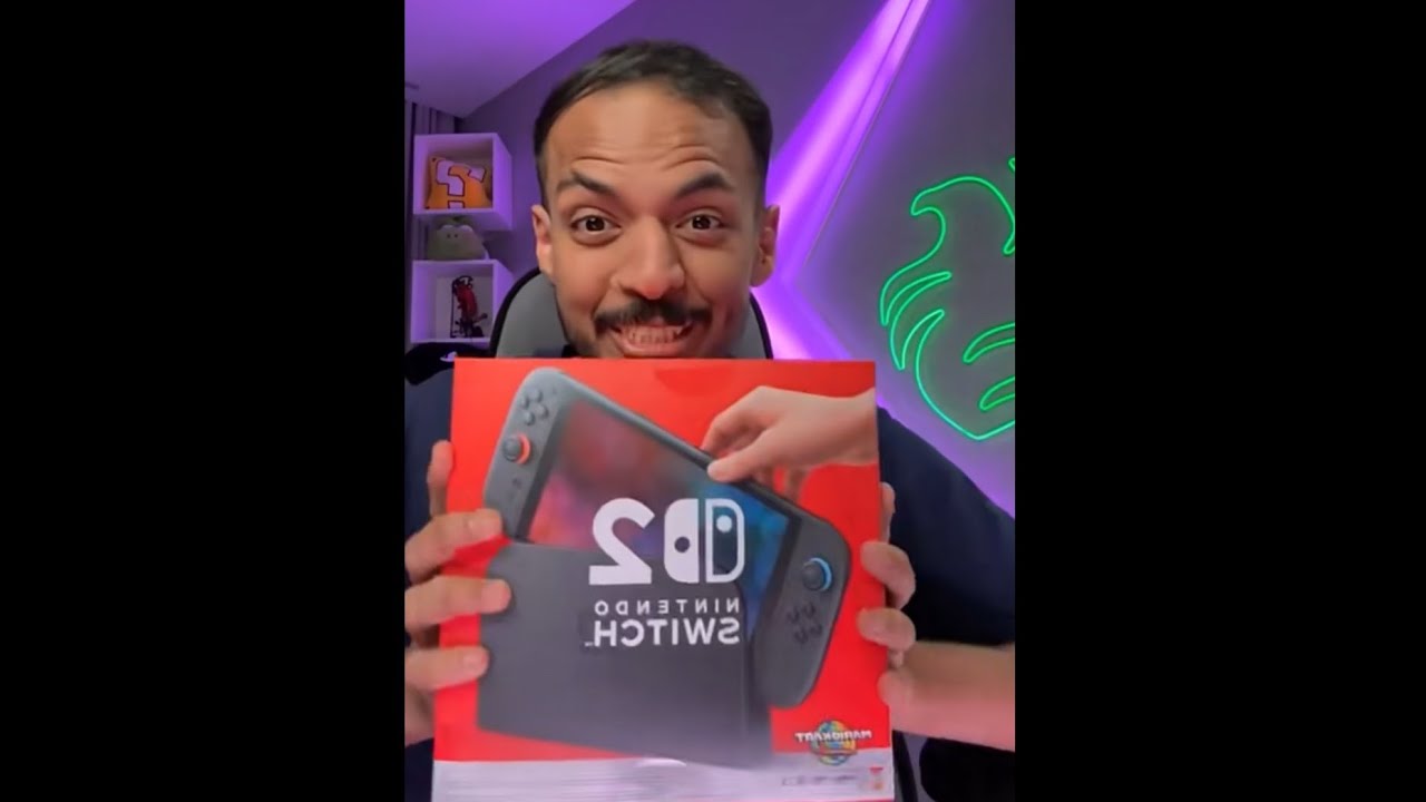 سنابات بندريتا واخيراً وصل جهاز Nintendo Switch 2 🔥🎮