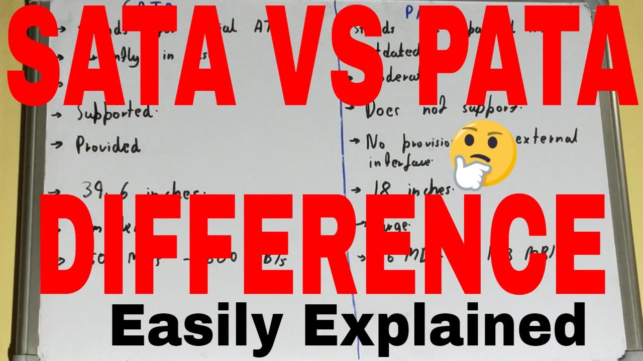sata vs pata|difference between sata and pata|sata and pata difference|pata and sata difference