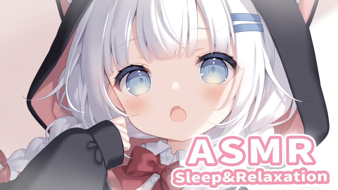 ASMR Ear Massage for Deep Sleep 💙 (Ear Eating, Ear Blowing, No Talking)