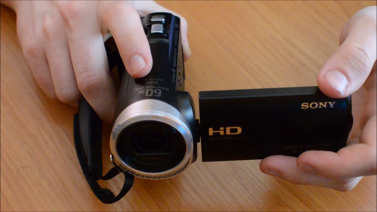 Unboxing i prezentacja kamery Sony HDR - CX450