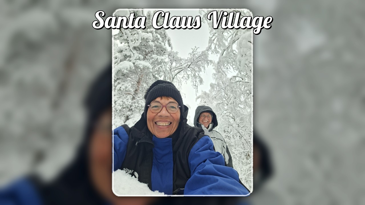 Near our Cottage Santa Claus Villege Rovaniemi