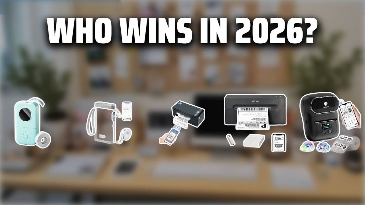 The Top 5 Best Label Maker in 2026 - Must Watch Before Buying!