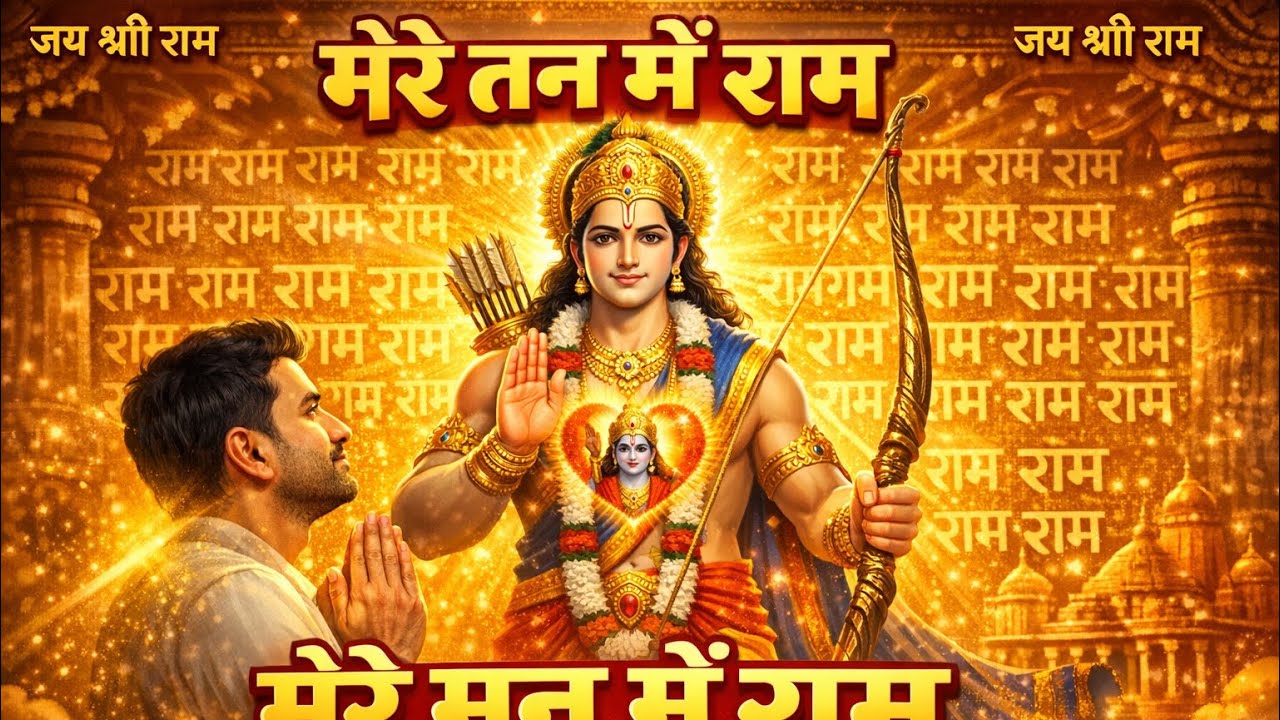 “मेरे तन में राम मेरे मन में राम |दिल को छू लेने वाला भजन |जय श्री राम #रामभजन #जयश्रीराम #RamBhajan