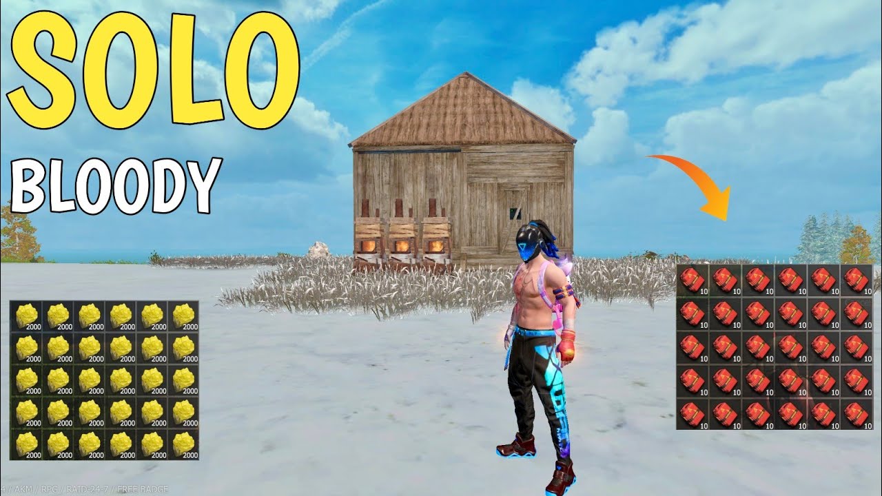 Solo Journey In Bloody iPhone 13 Pro Max Big Gameplay Part 2/Last Island Of Survival