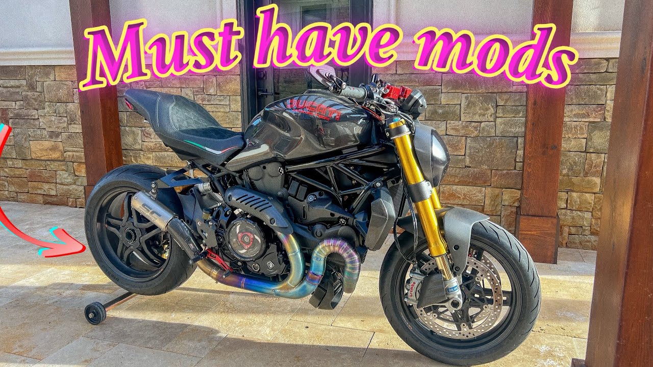 Ducati Monster modifications you MUST have!!!