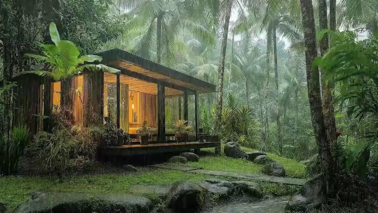 The Most Relaxing Rain for Instant Sleep | Reduce Stress & Anxiety Fast