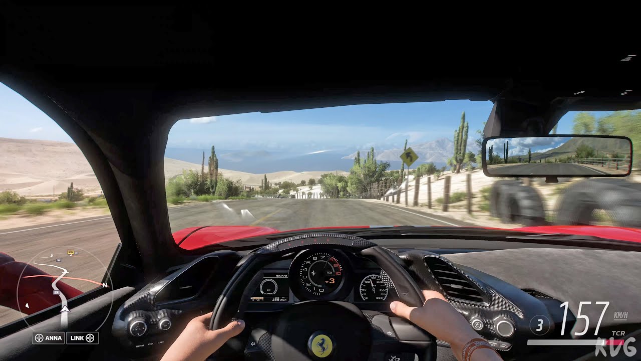 Forza Horizon 5 - Ferrari 488 Pista 2019 - Cockpit View Gameplay (XSX UHD) [4K60FPS]