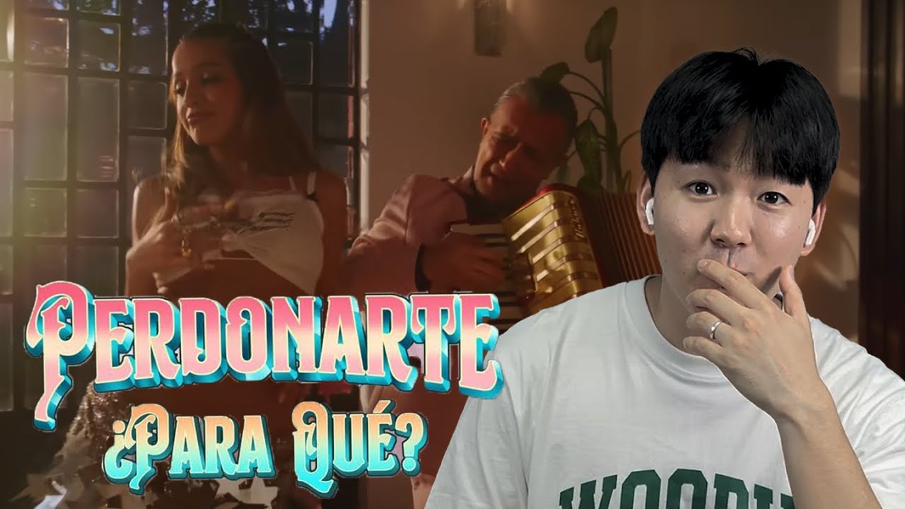 Coreano Reacciona a Los Ángeles Azules, Emilia - Perdonarte ¿Para Qué?