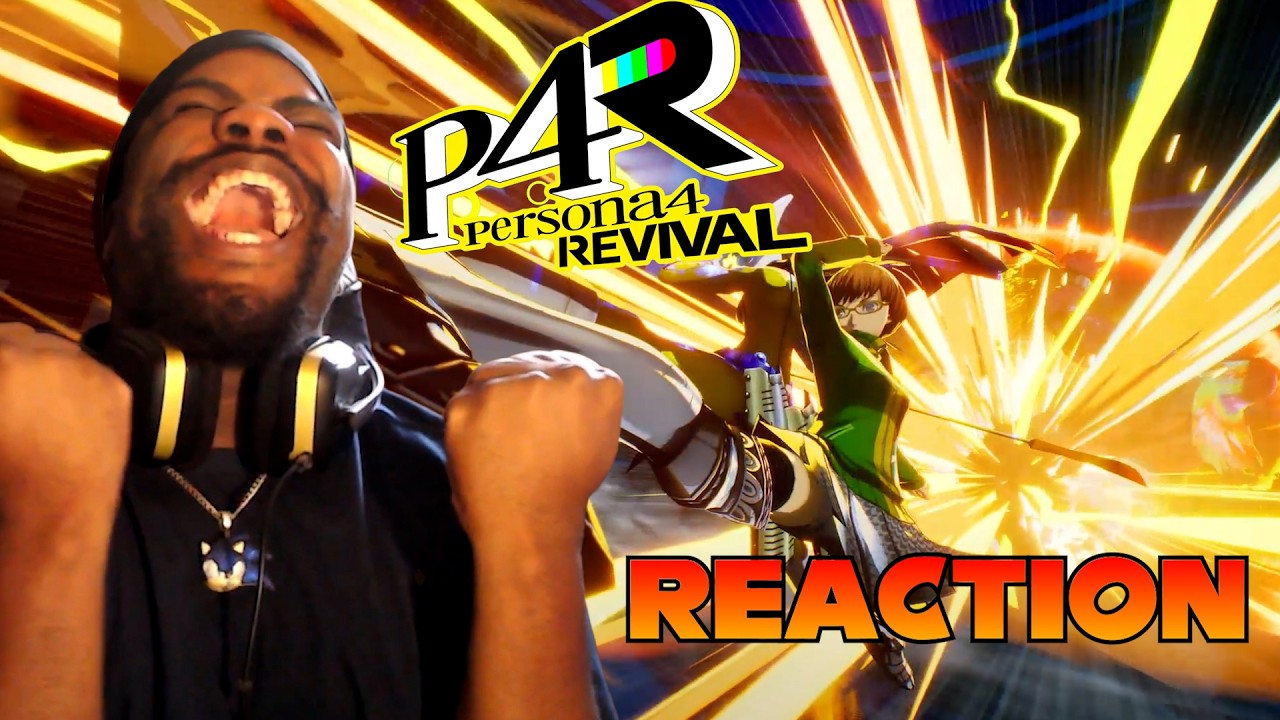 SLICK REACTS &mdash; Трейлер Persona 4 Revival #SEGAcreator #P4R