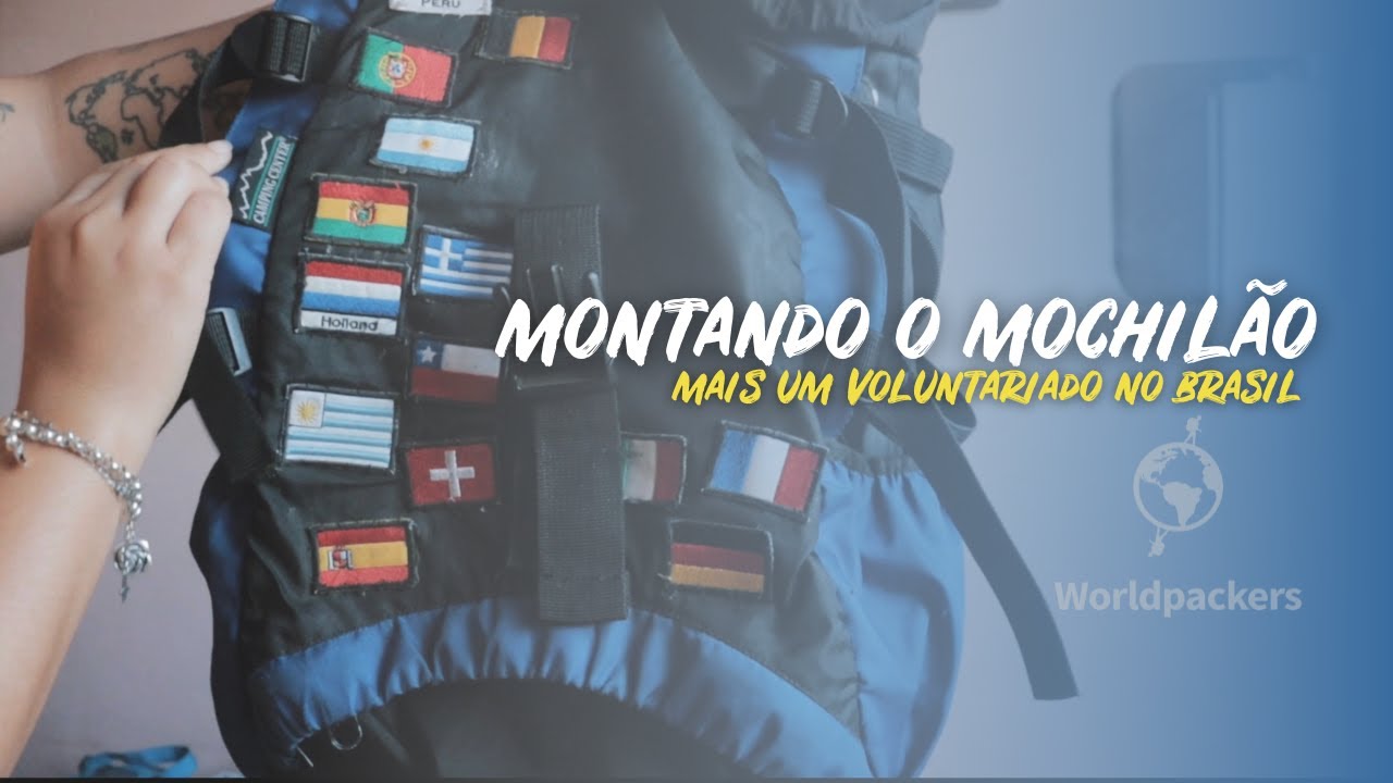 Fazendo a mala às pressas para o próximo voluntariado - serão 15 dias acampados na Mata Atlântica!