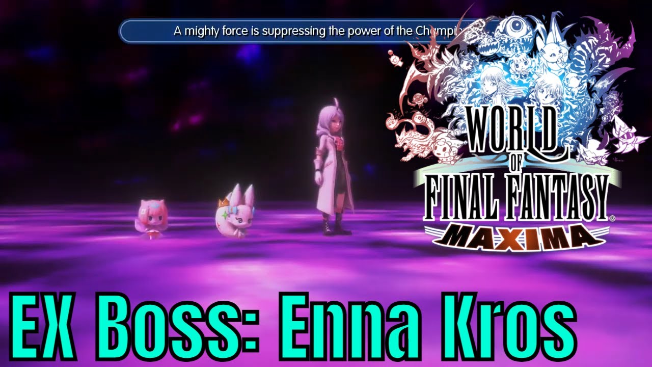 World of Final Fantasy EX Boss Enna Kros
