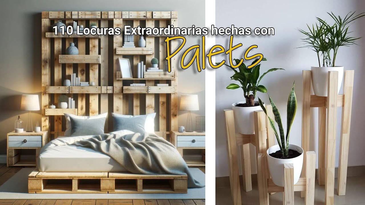 Como Reciclar Pallets: Ideas F&aacute;ciles y Econ&oacute;micas para Tu Hogar